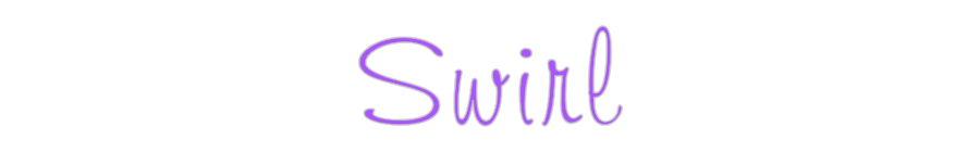 Custom Neon: Swirl