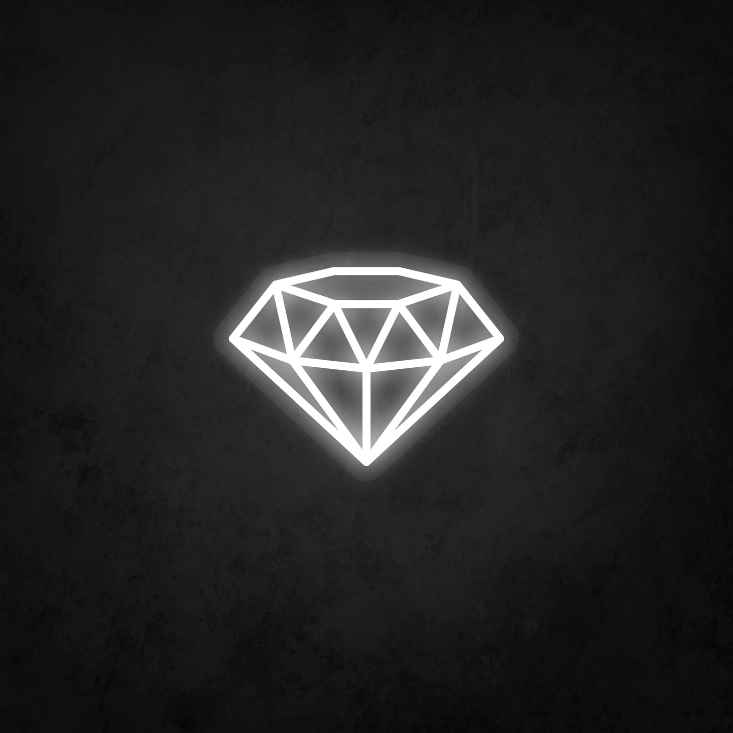 LED Neon Sign - 3D Diamond