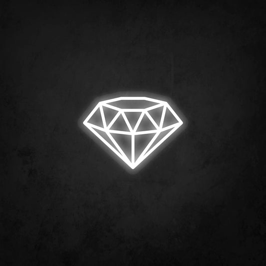 LED Neon Sign - 3D Diamond
