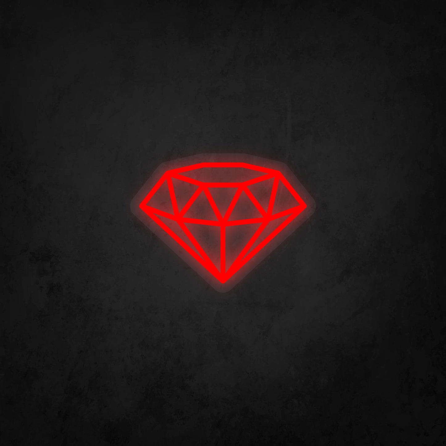 LED Neon Sign - 3D Diamond
