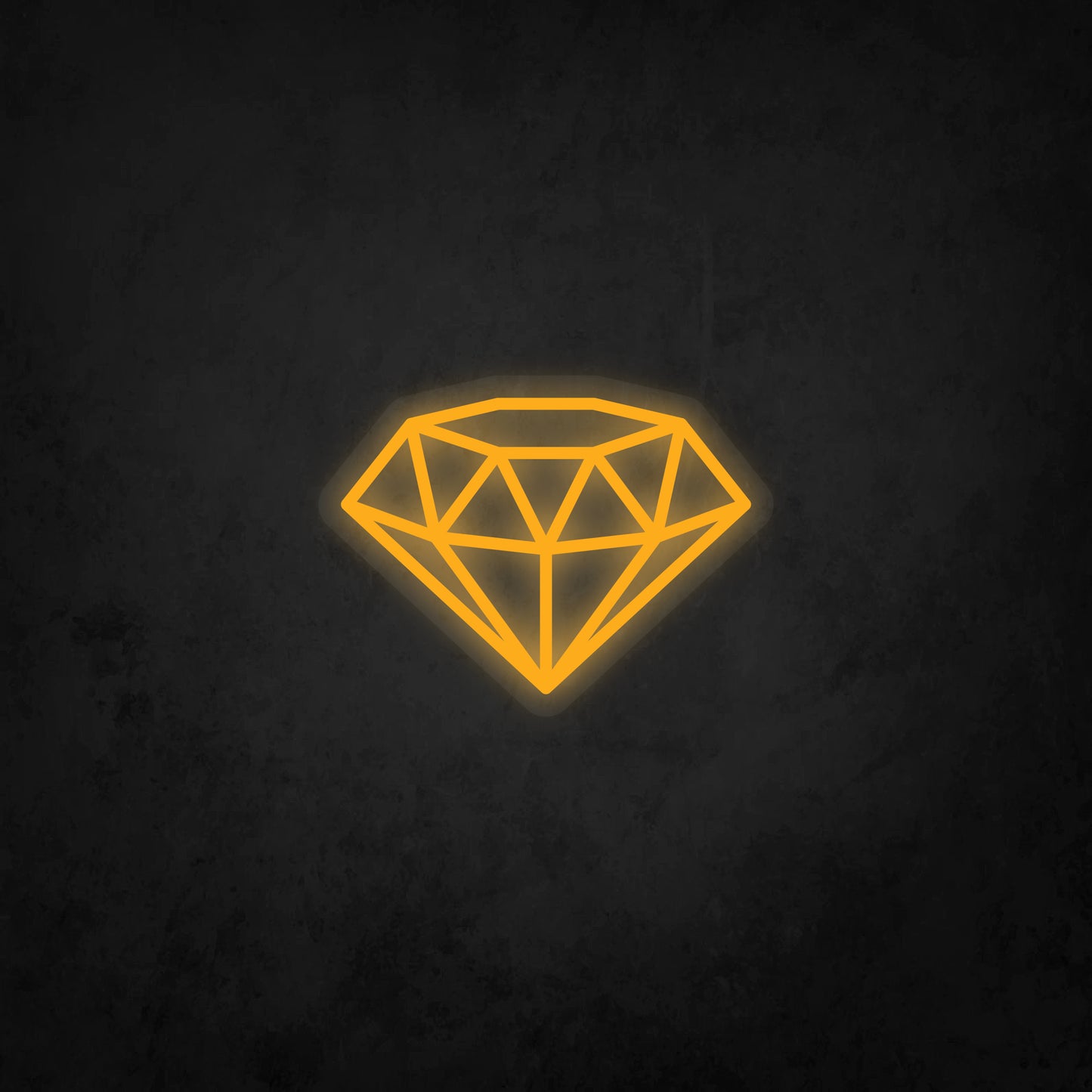 LED Neon Sign - 3D Diamond