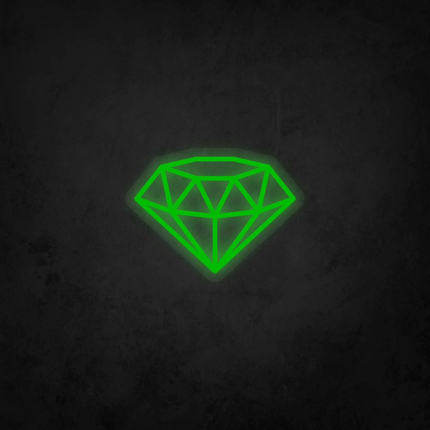 LED Neon Sign - 3D Diamond