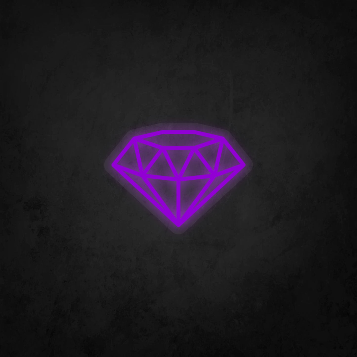 LED Neon Sign - 3D Diamond