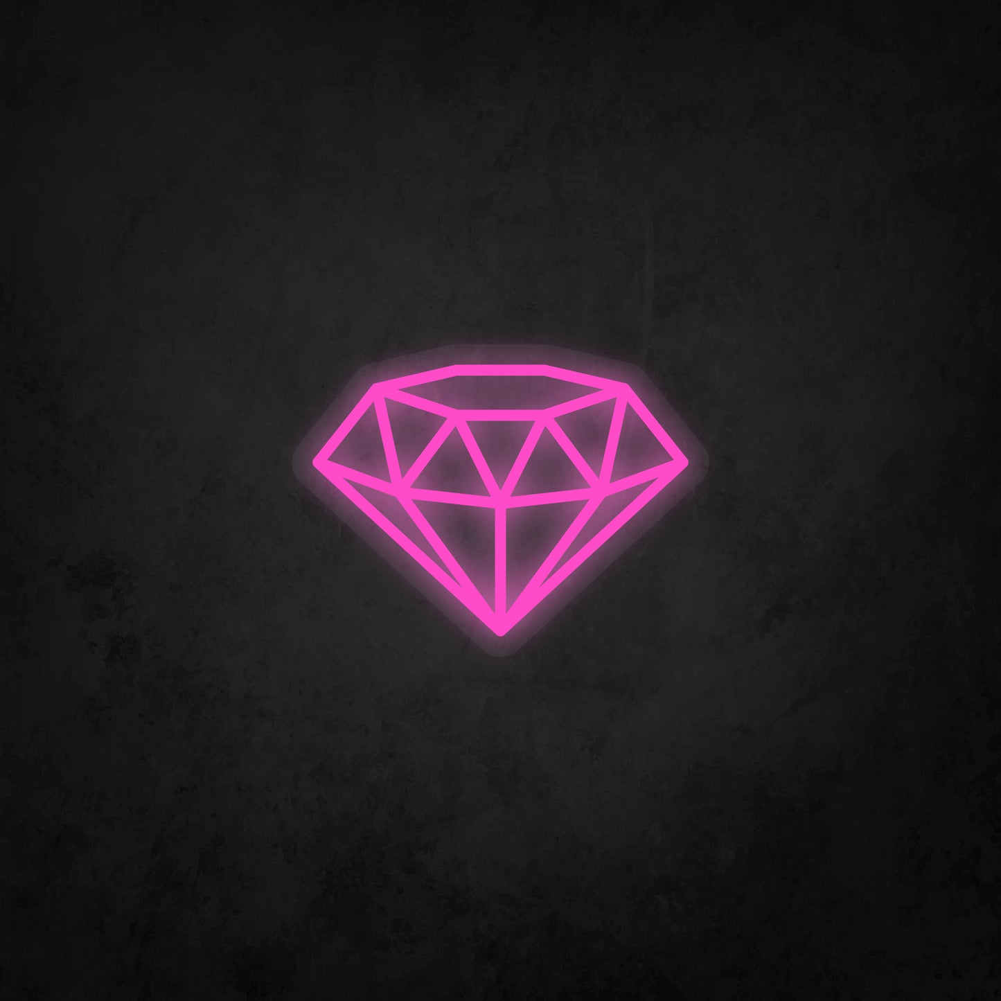 LED Neon Sign - 3D Diamond