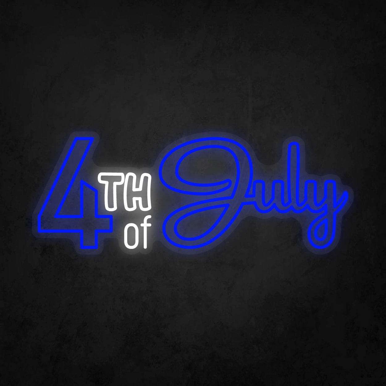 LED Neon Sign - 4th of July
