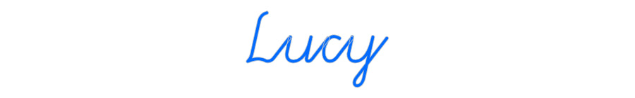 Custom Neon: Lucy