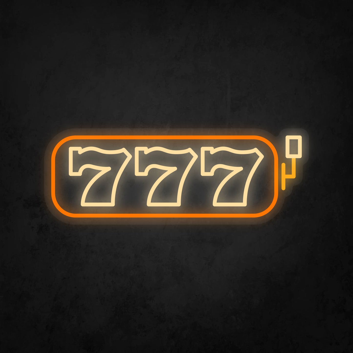 LED Neon Sign - 777
