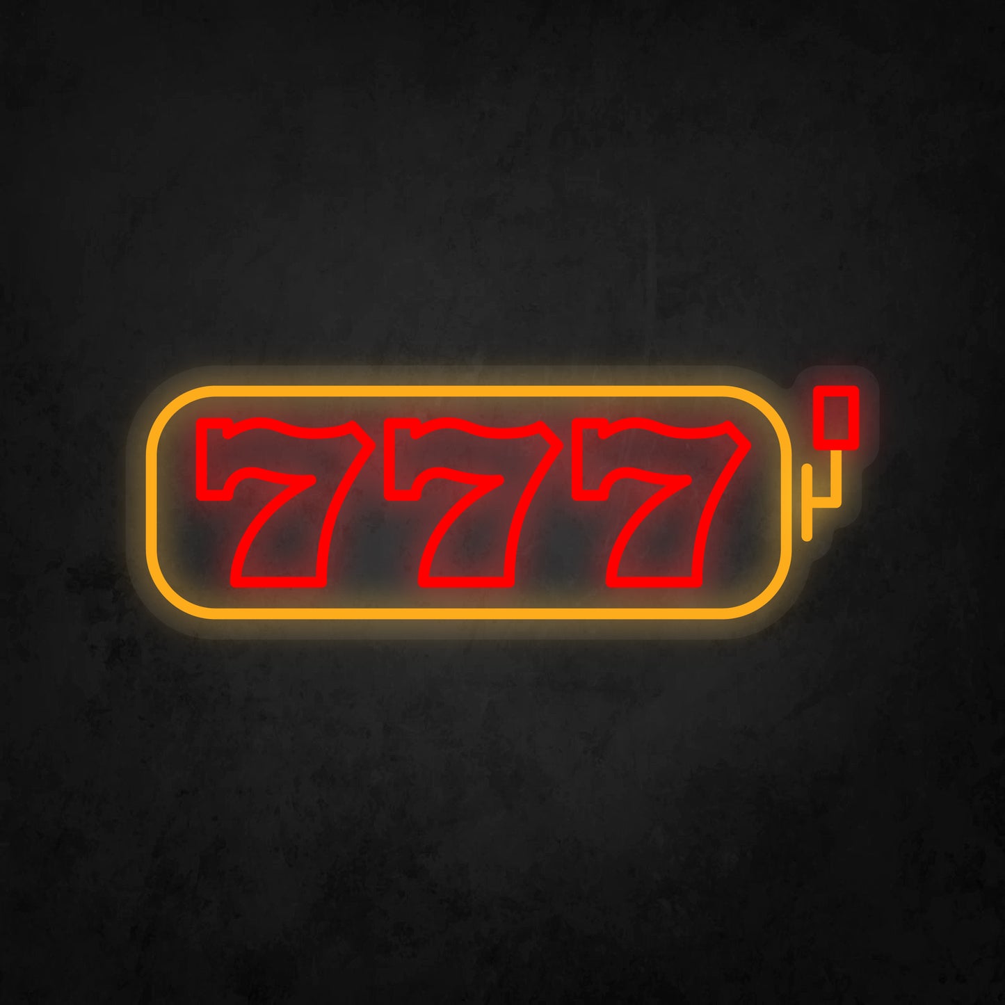 LED Neon Sign - 777