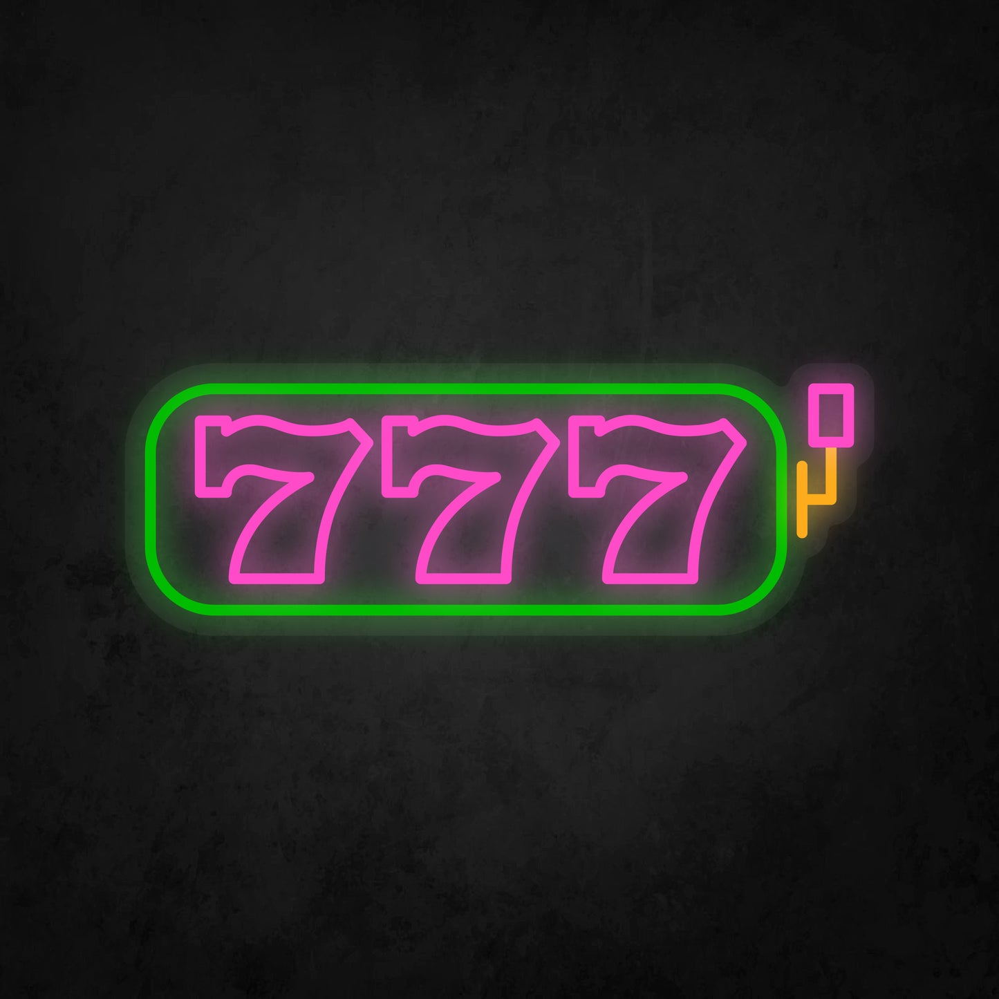 LED Neon Sign - 777
