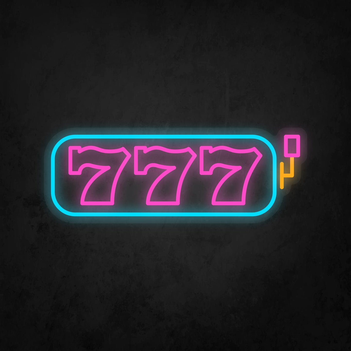LED Neon Sign - 777