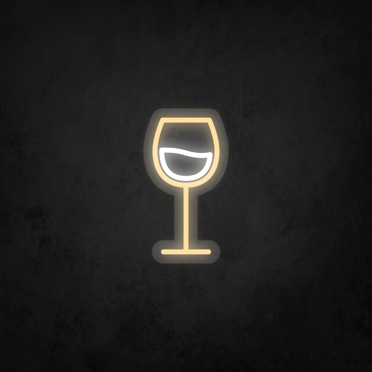 LED Neon Sign - A Glass of Wine