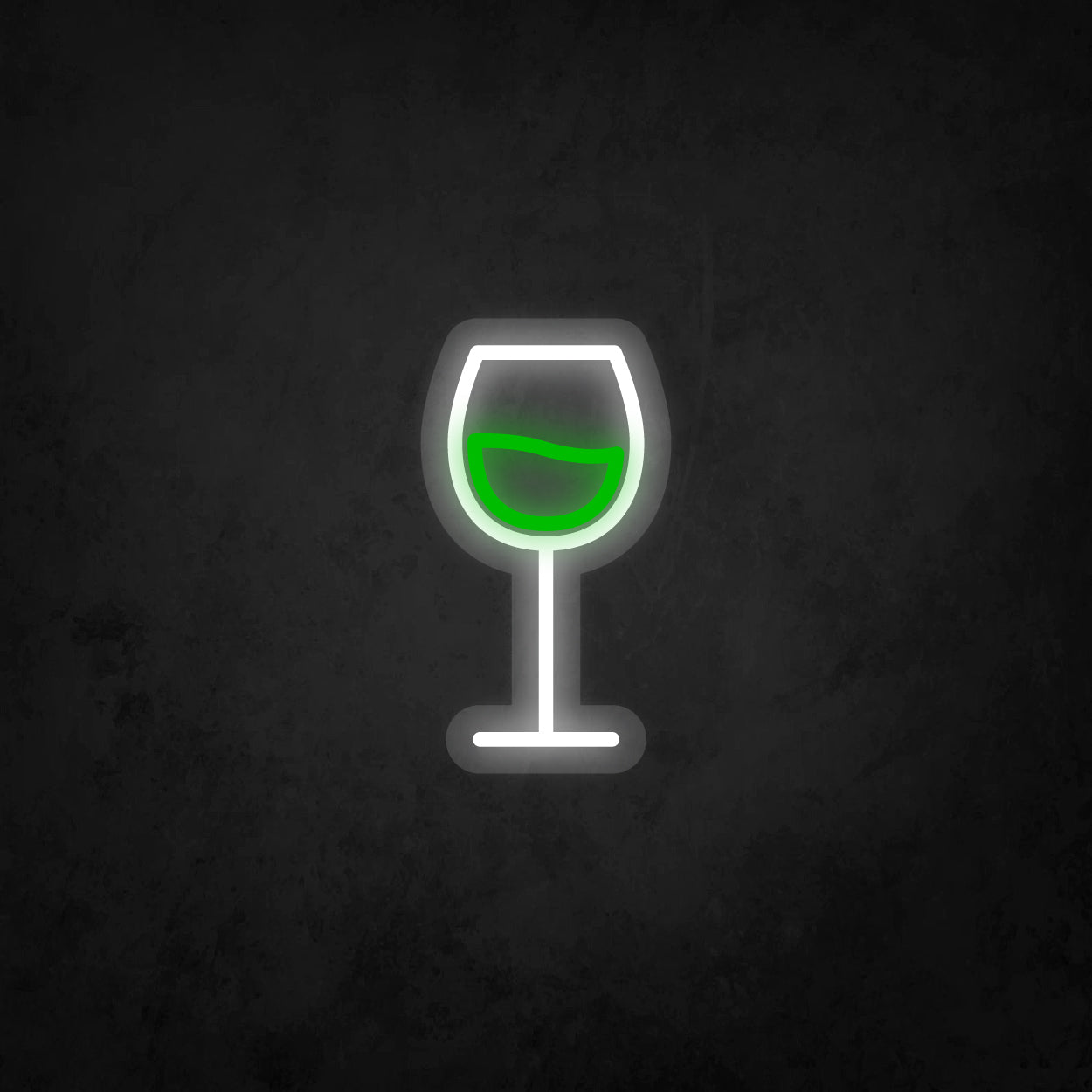 LED Neon Sign - A Glass of Wine