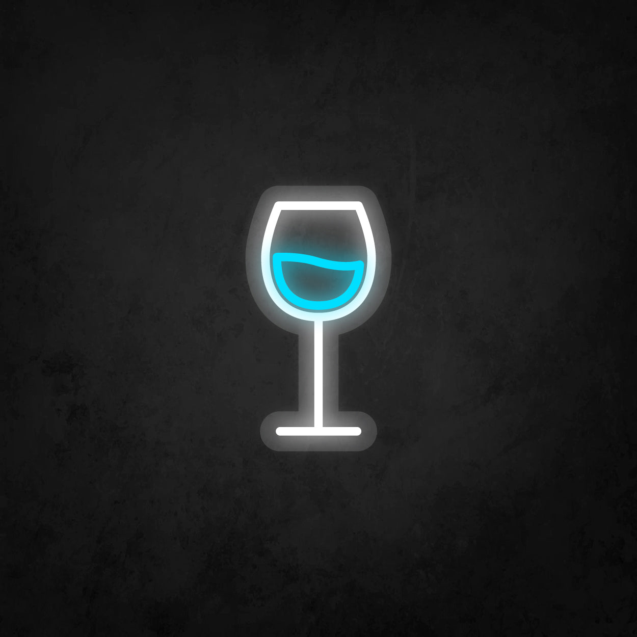 LED Neon Sign - A Glass of Wine