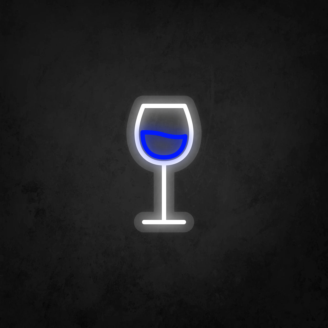 LED Neon Sign - A Glass of Wine