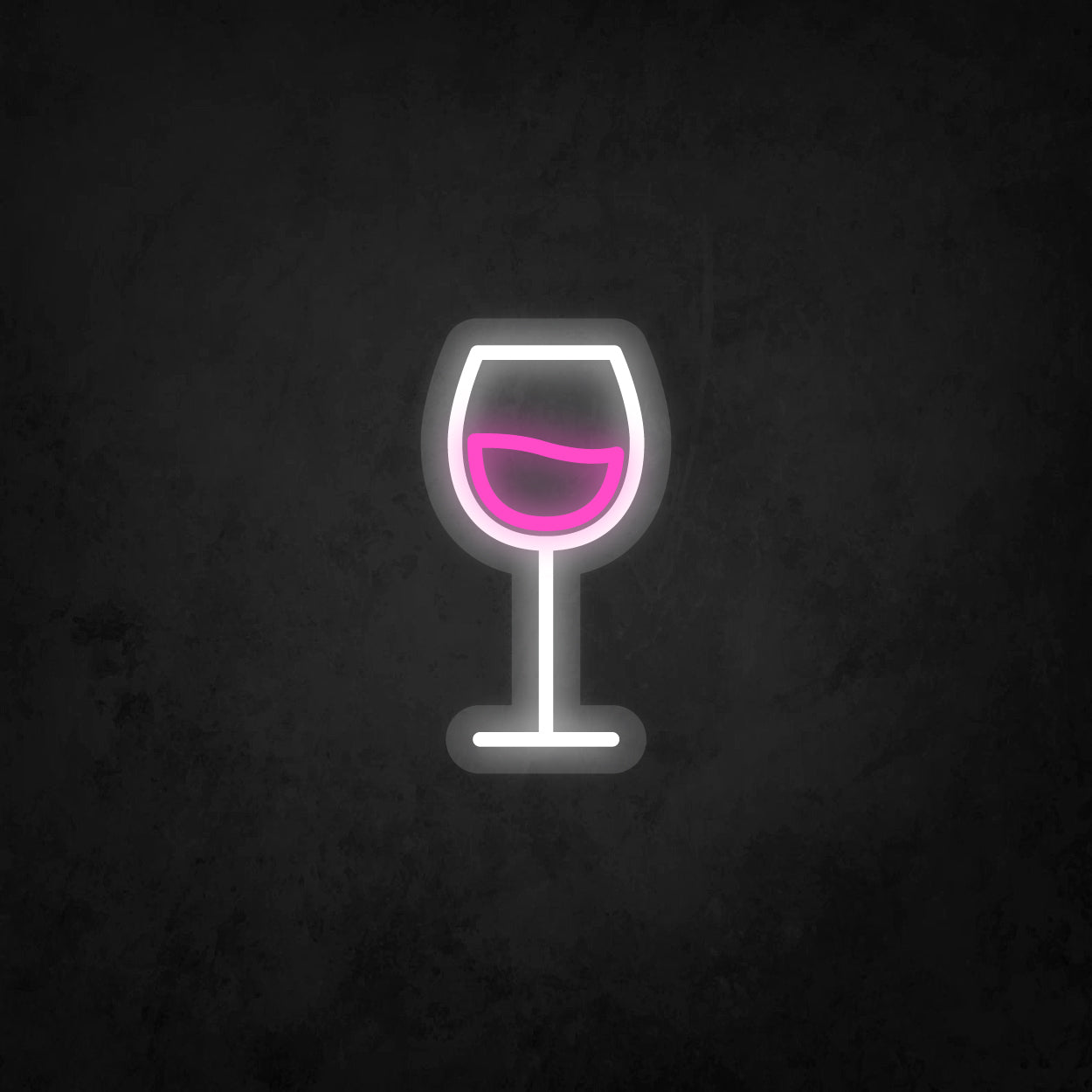 LED Neon Sign - A Glass of Wine