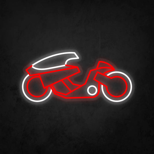 LED Neon Sign - AKIRA - Kaneda Bike