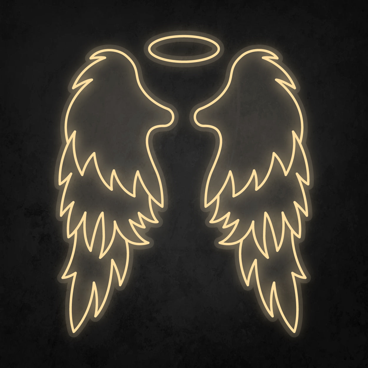 LED Neon Sign - Angel Wings