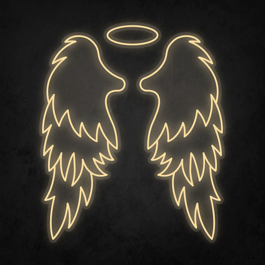 LED Neon Sign - Angel Wings