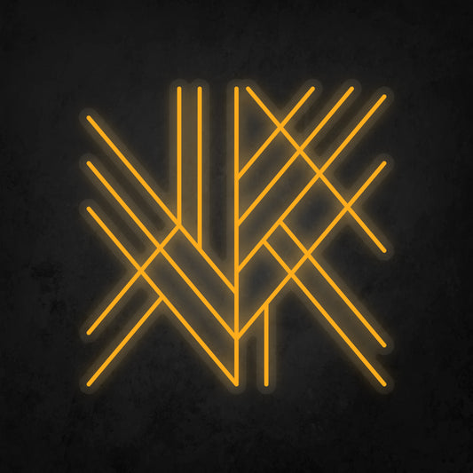 LED Neon Sign - Art Wall Line