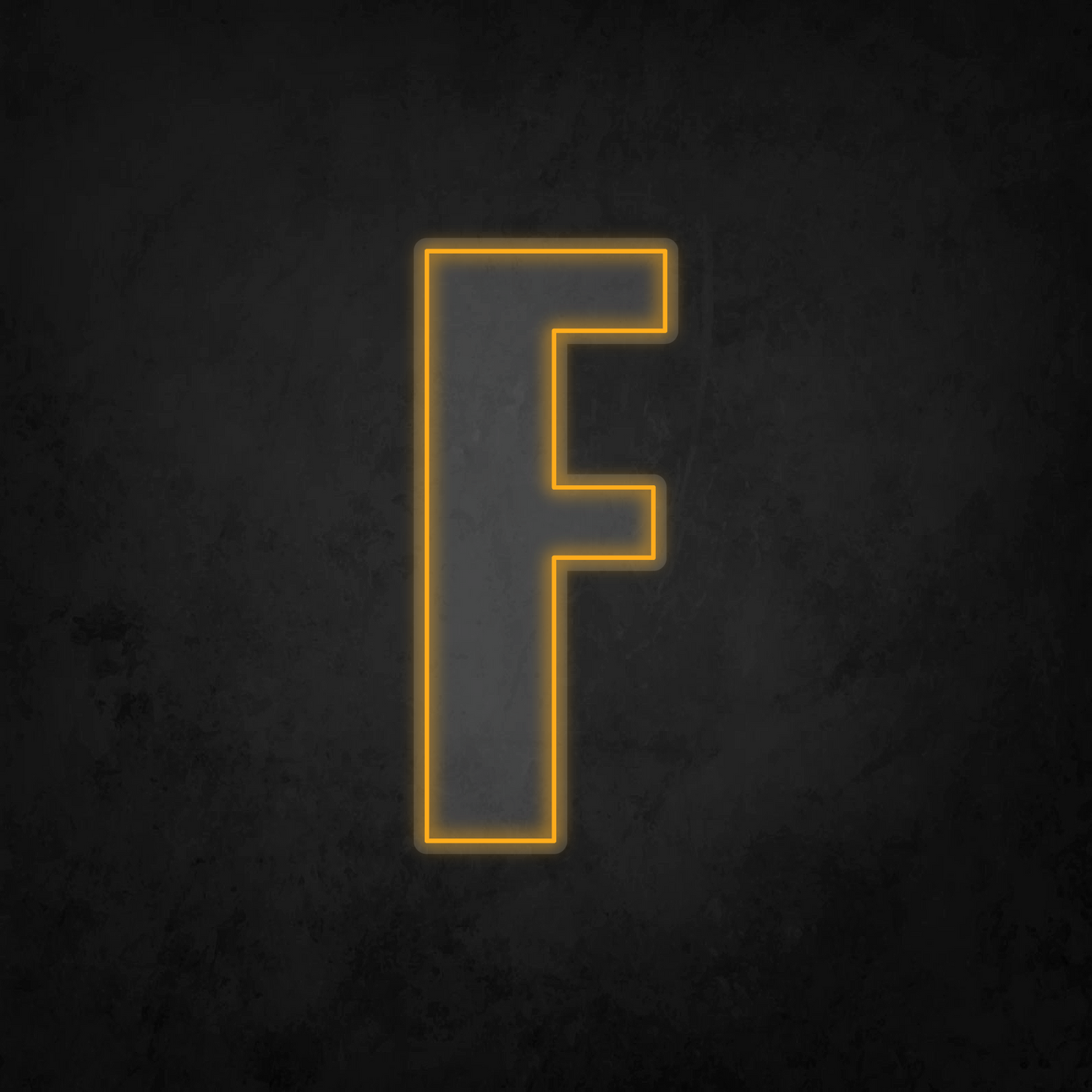 LED Neon Sign - Alphabet - F - XL Size