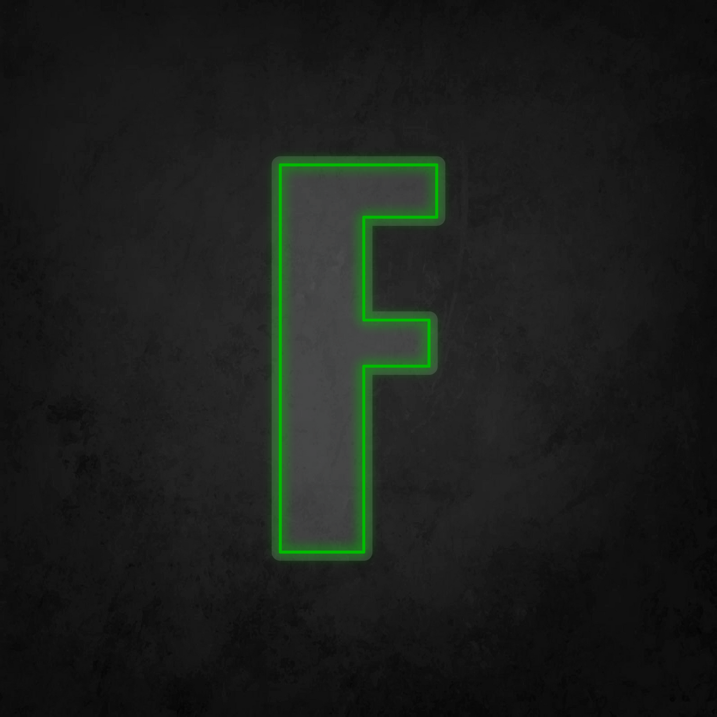 LED Neon Sign - Alphabet - F - XL Size