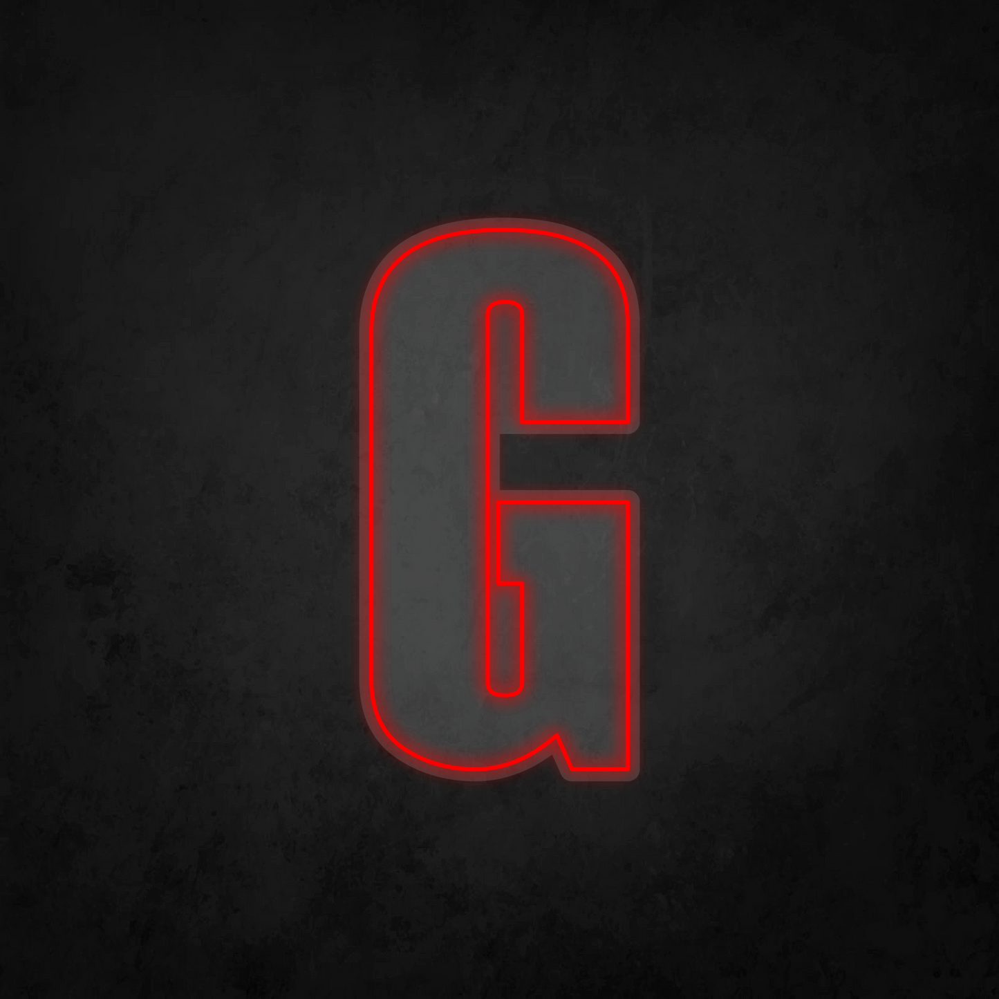 LED Neon Sign - Alphabet - G - XL Size