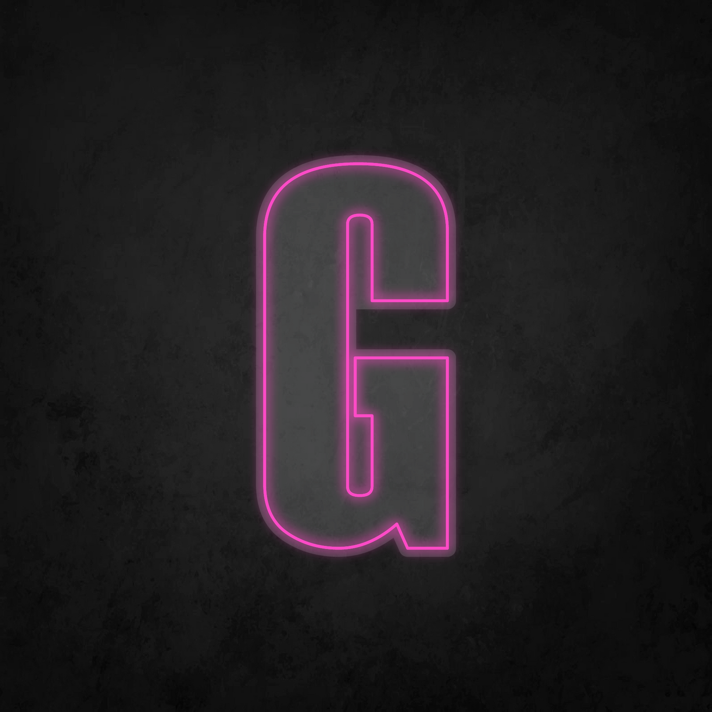 LED Neon Sign - Alphabet - G - XL Size