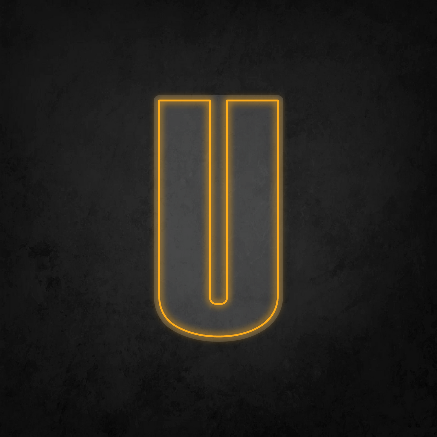 LED Neon Sign - Alphabet - U - XL Size