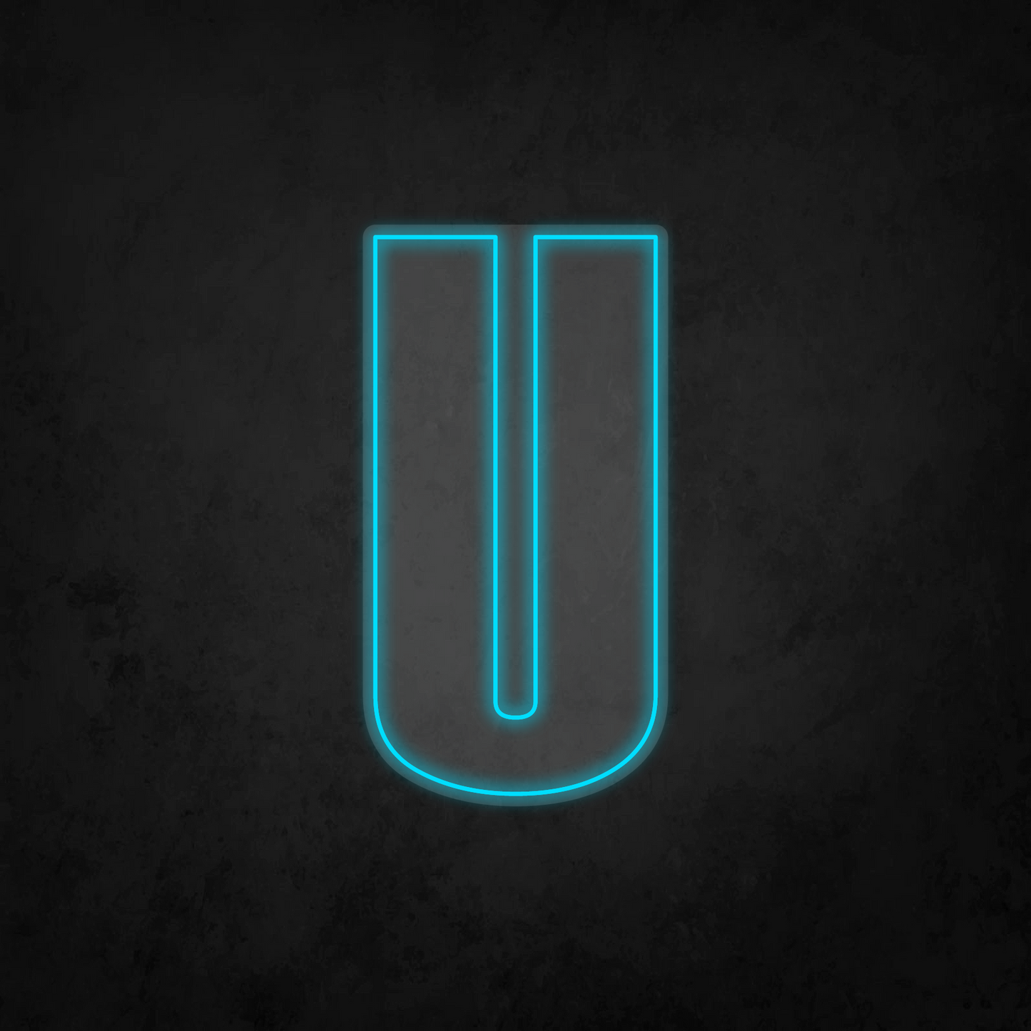 LED Neon Sign - Alphabet - U - XL Size