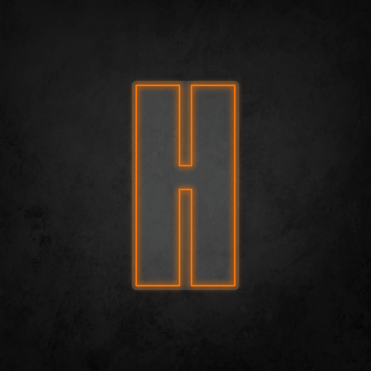 LED Neon Sign - Alphabet - H - XL Size