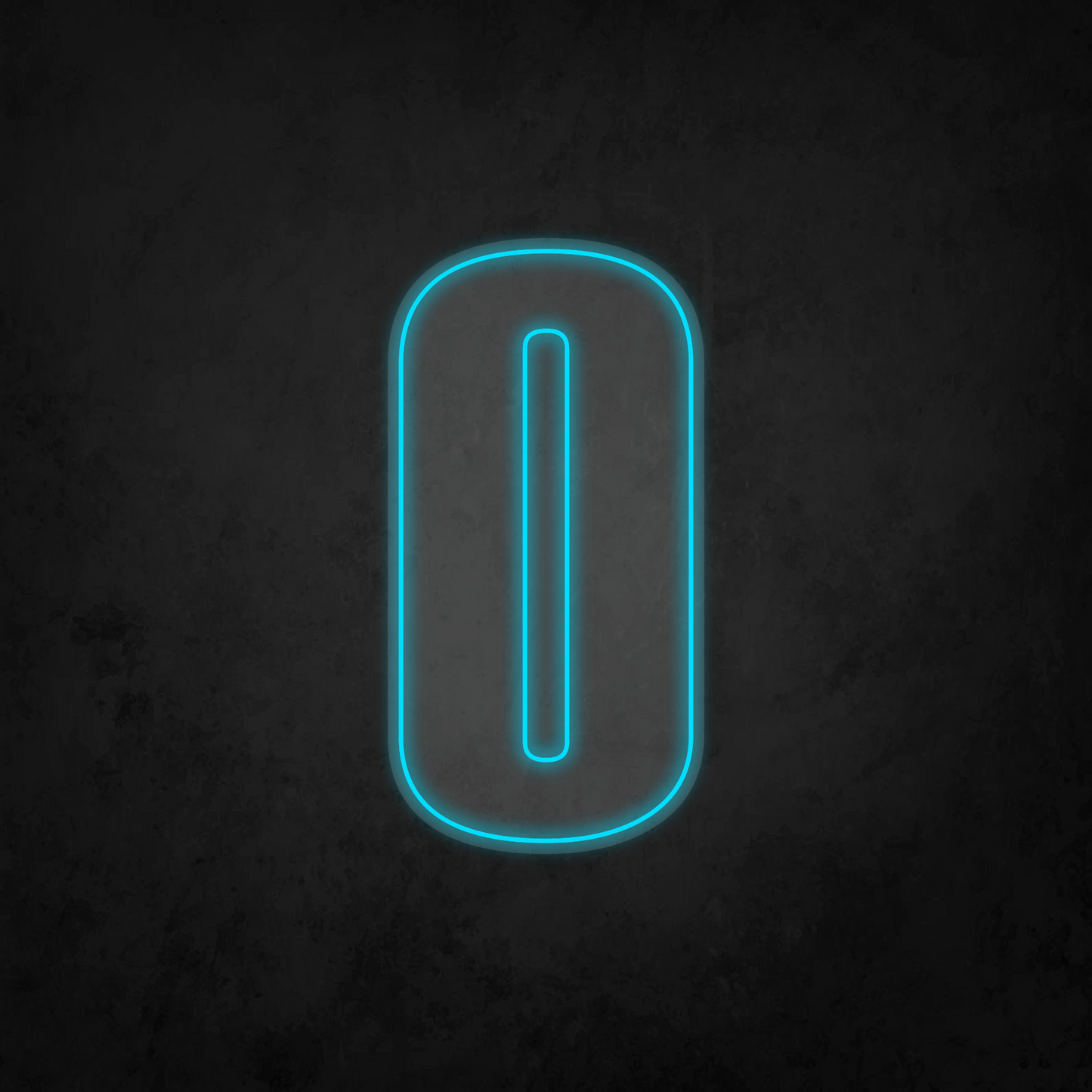 LED Neon Sign - Alphabet - O - XL Size