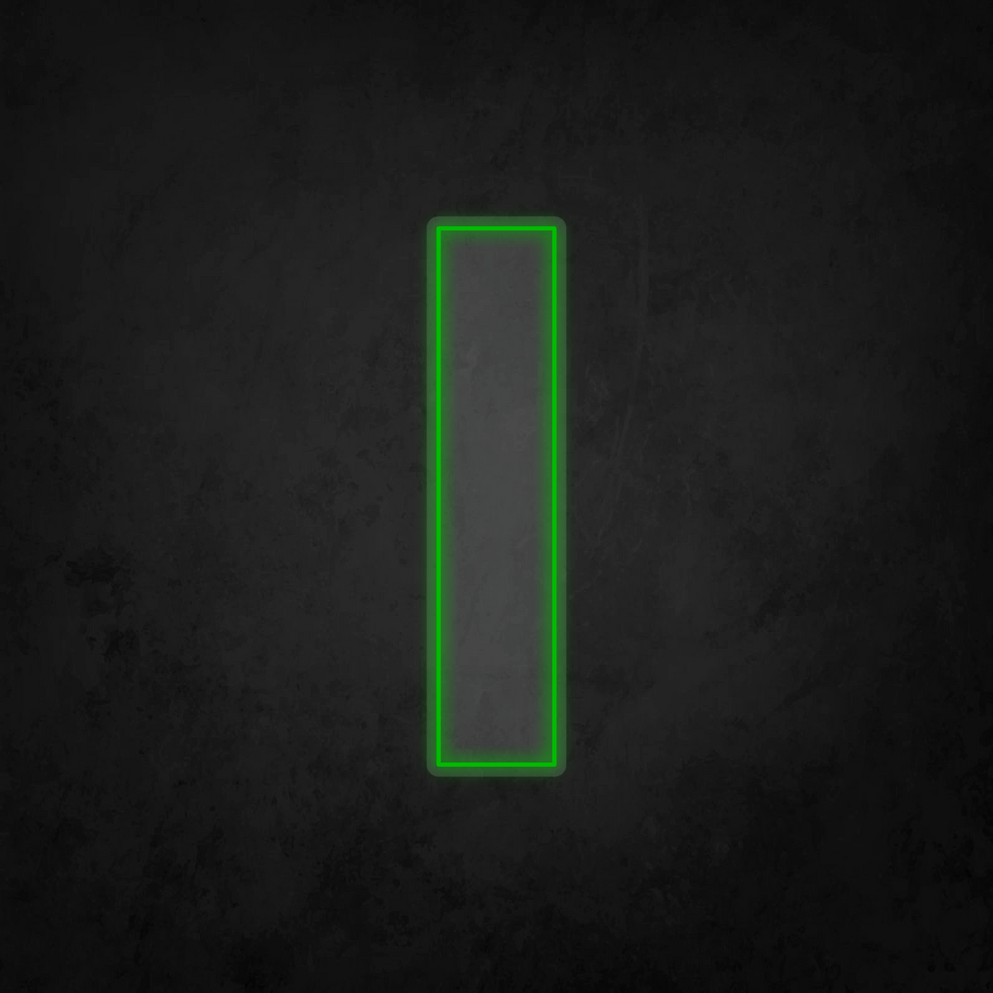 LED Neon Sign - Alphabet - I - XL Size