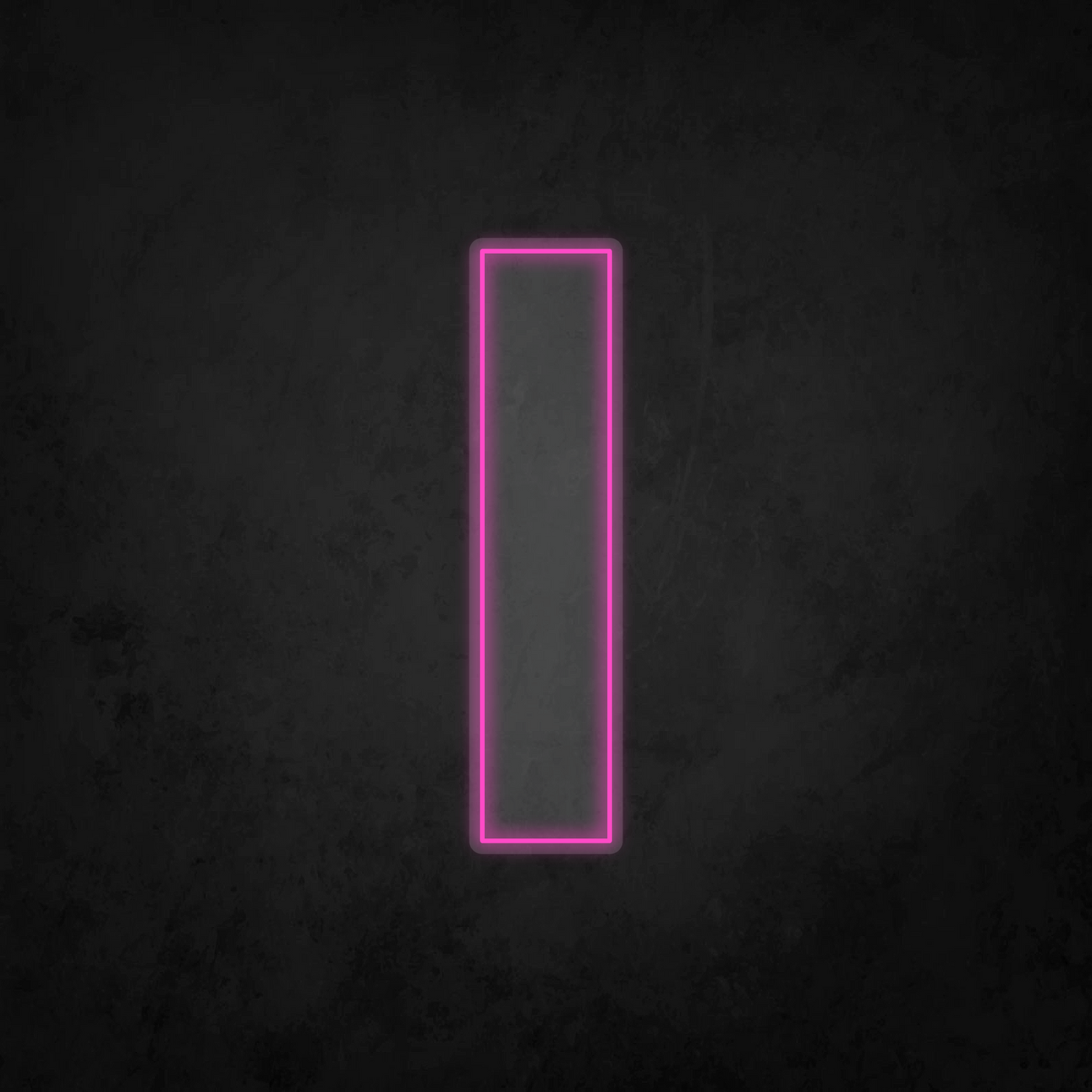 LED Neon Sign - Alphabet - I - XL Size