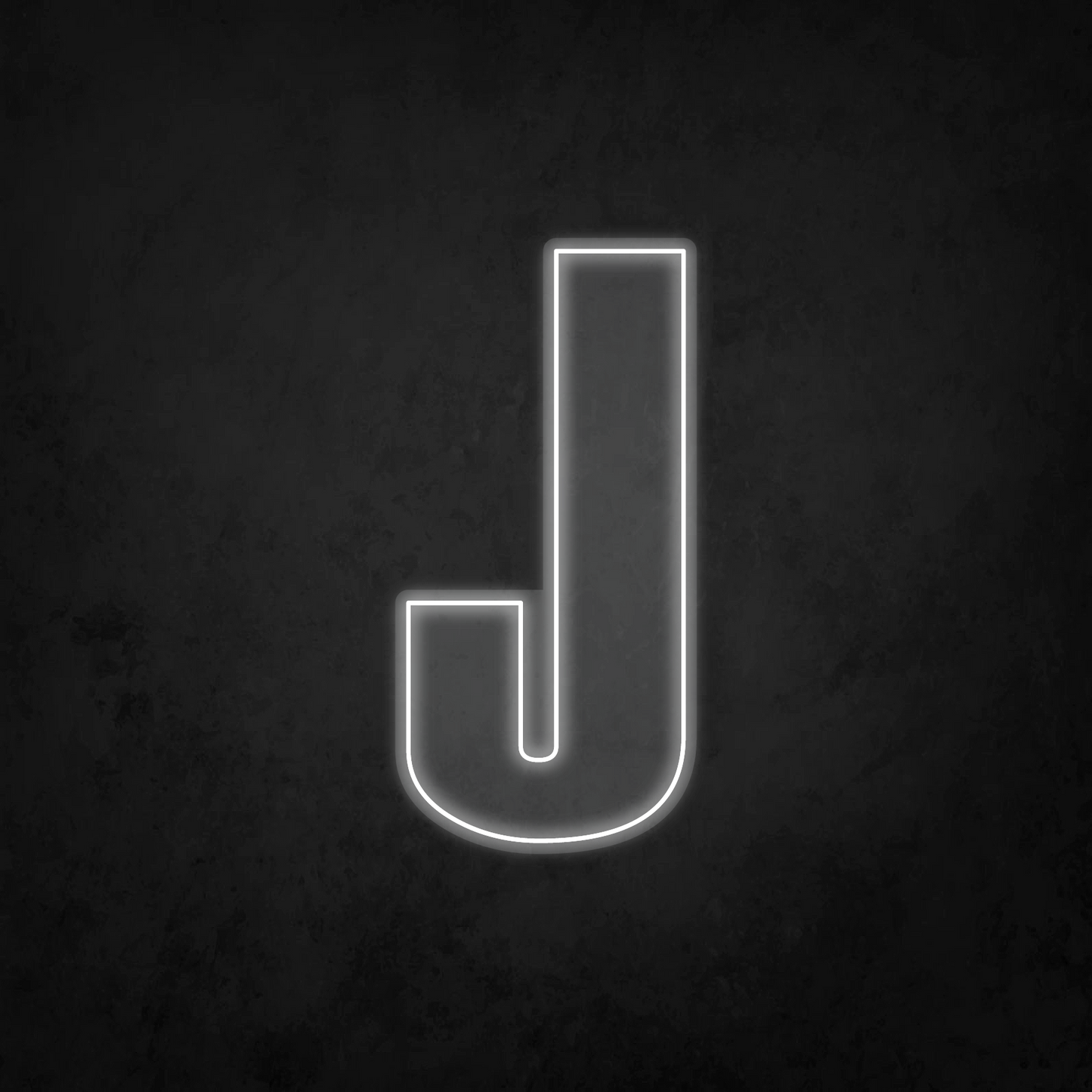 LED Neon Sign - Alphabet - J - XL Size