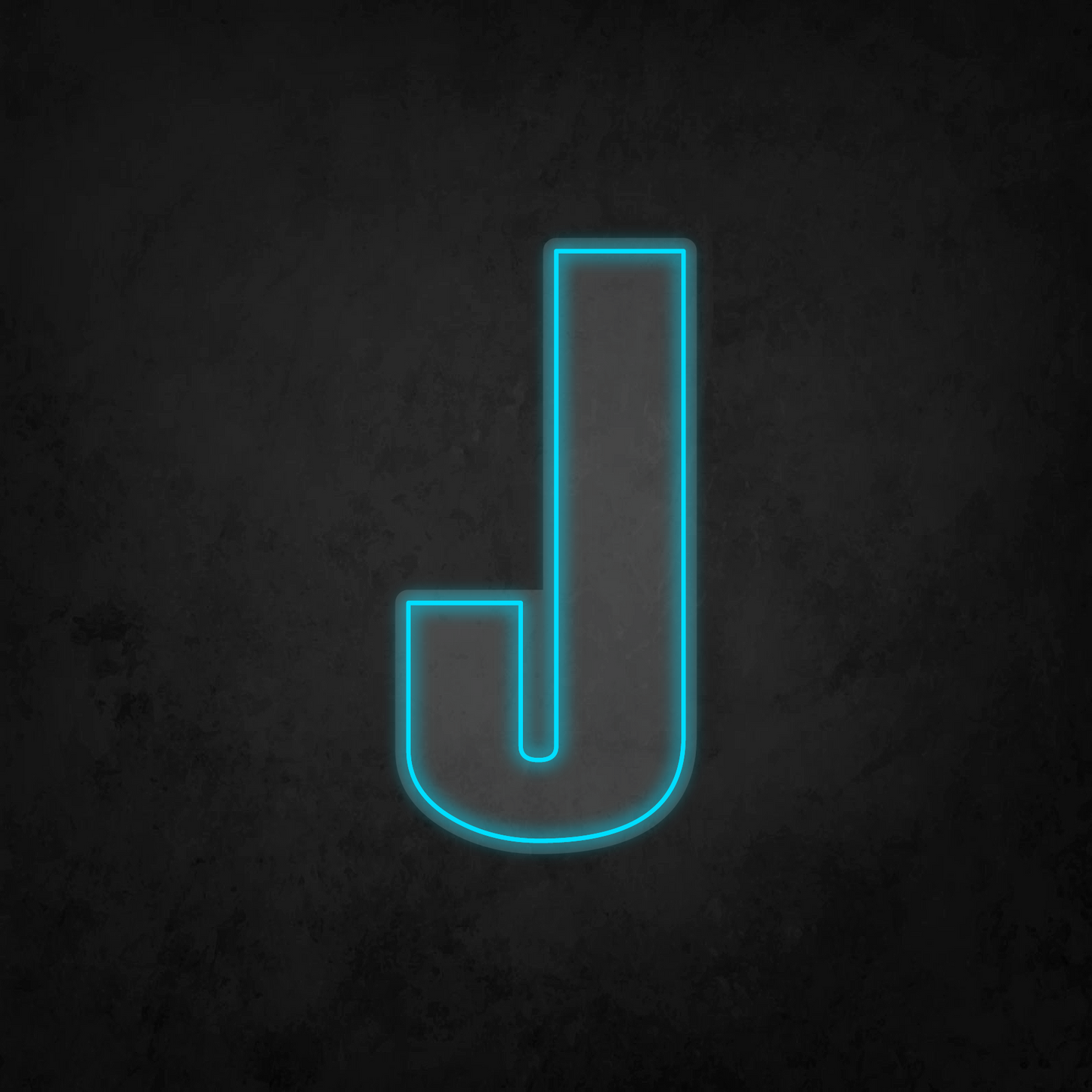 LED Neon Sign - Alphabet - J - XL Size