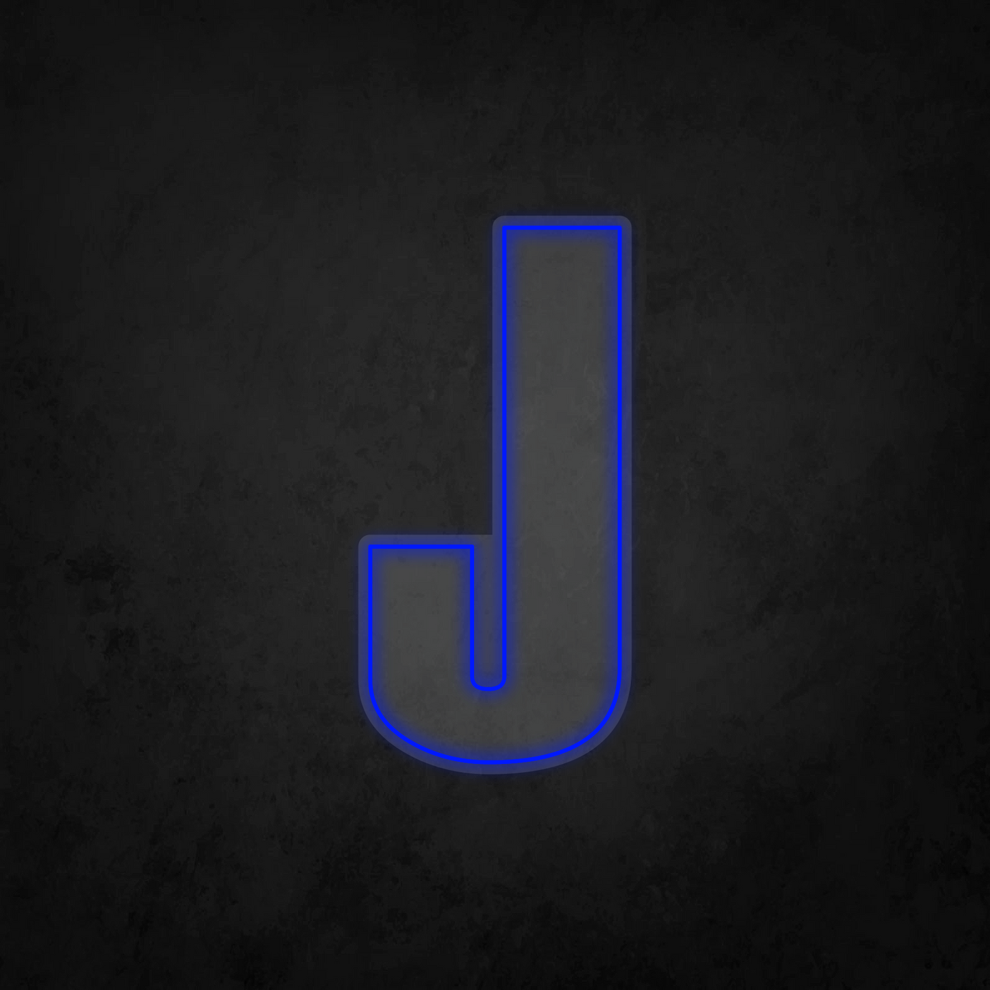LED Neon Sign - Alphabet - J - XL Size