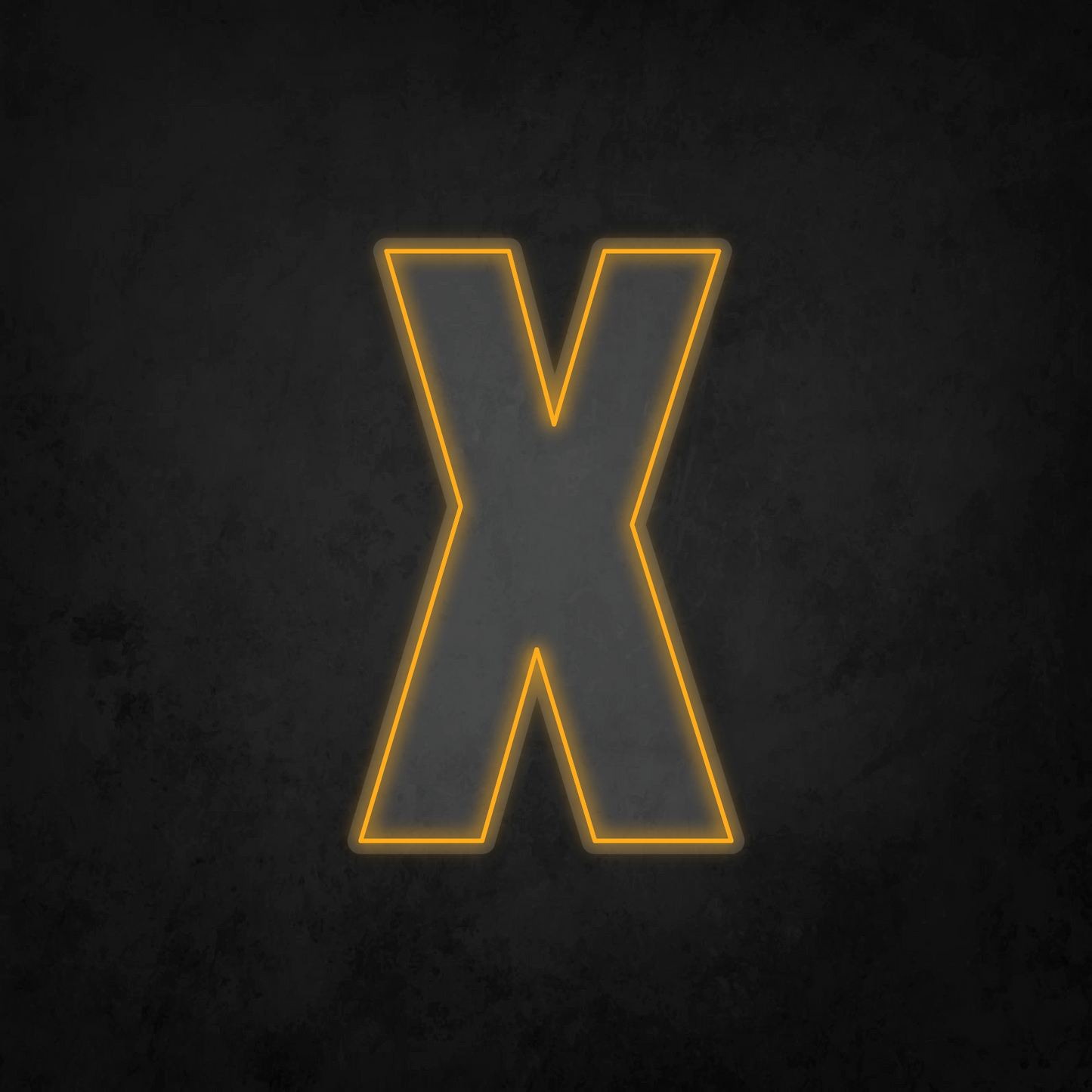 LED Neon Sign - Alphabet - X - XL Size