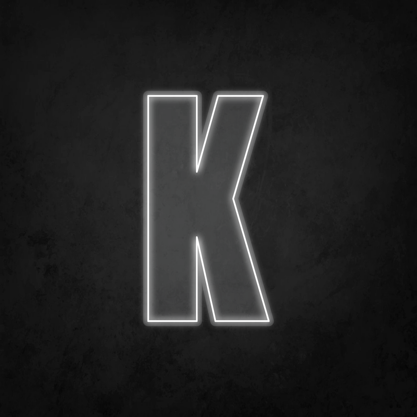 LED Neon Sign - Alphabet - K - XL Size