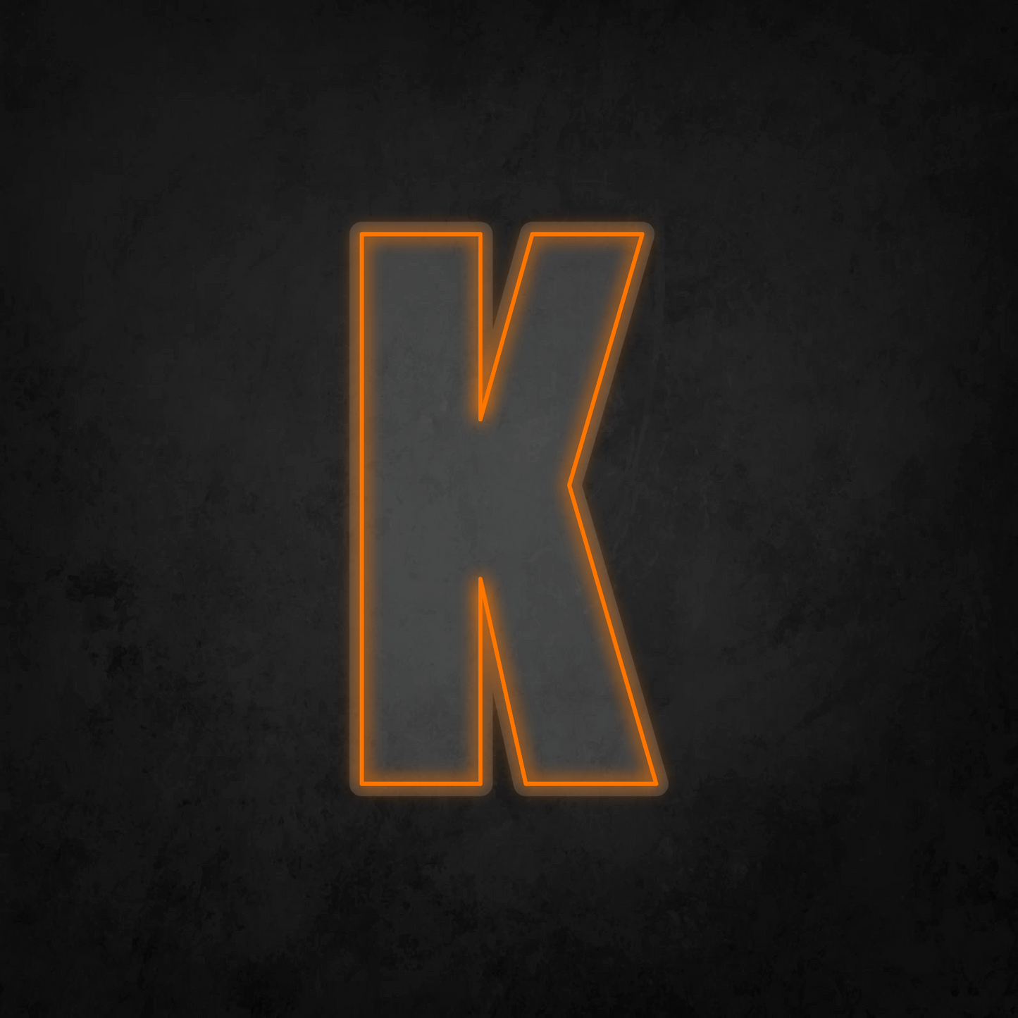 LED Neon Sign - Alphabet - K - XL Size