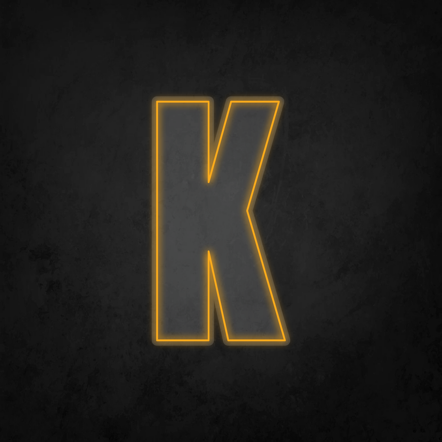 LED Neon Sign - Alphabet - K - XL Size