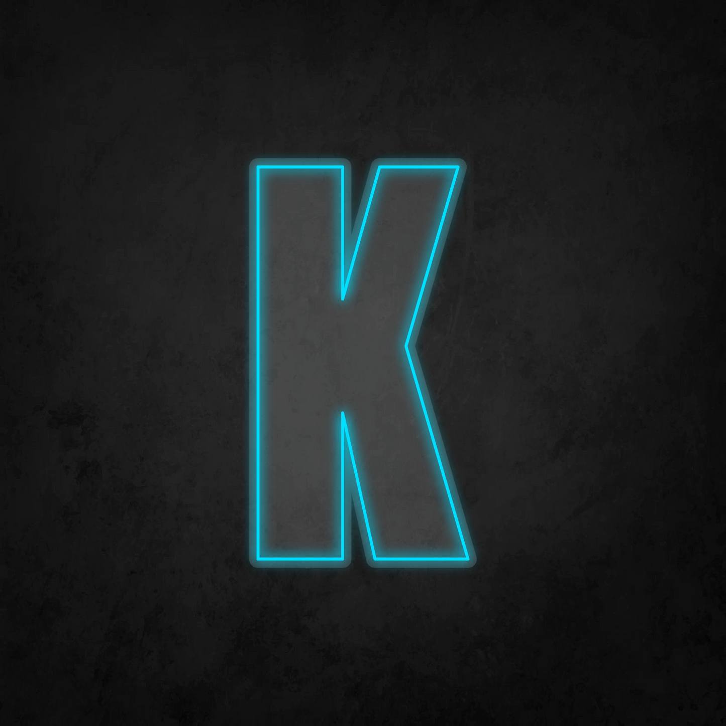 LED Neon Sign - Alphabet - K - XL Size