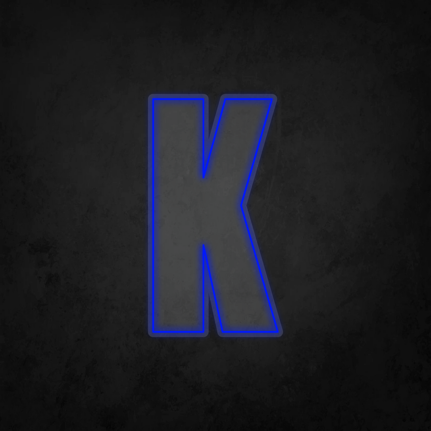 LED Neon Sign - Alphabet - K - XL Size