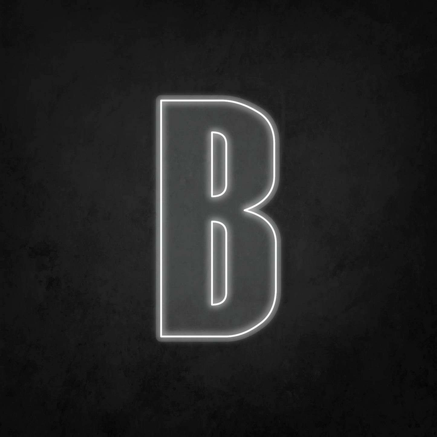 LED Neon Sign - Alphabet - B - XL Size