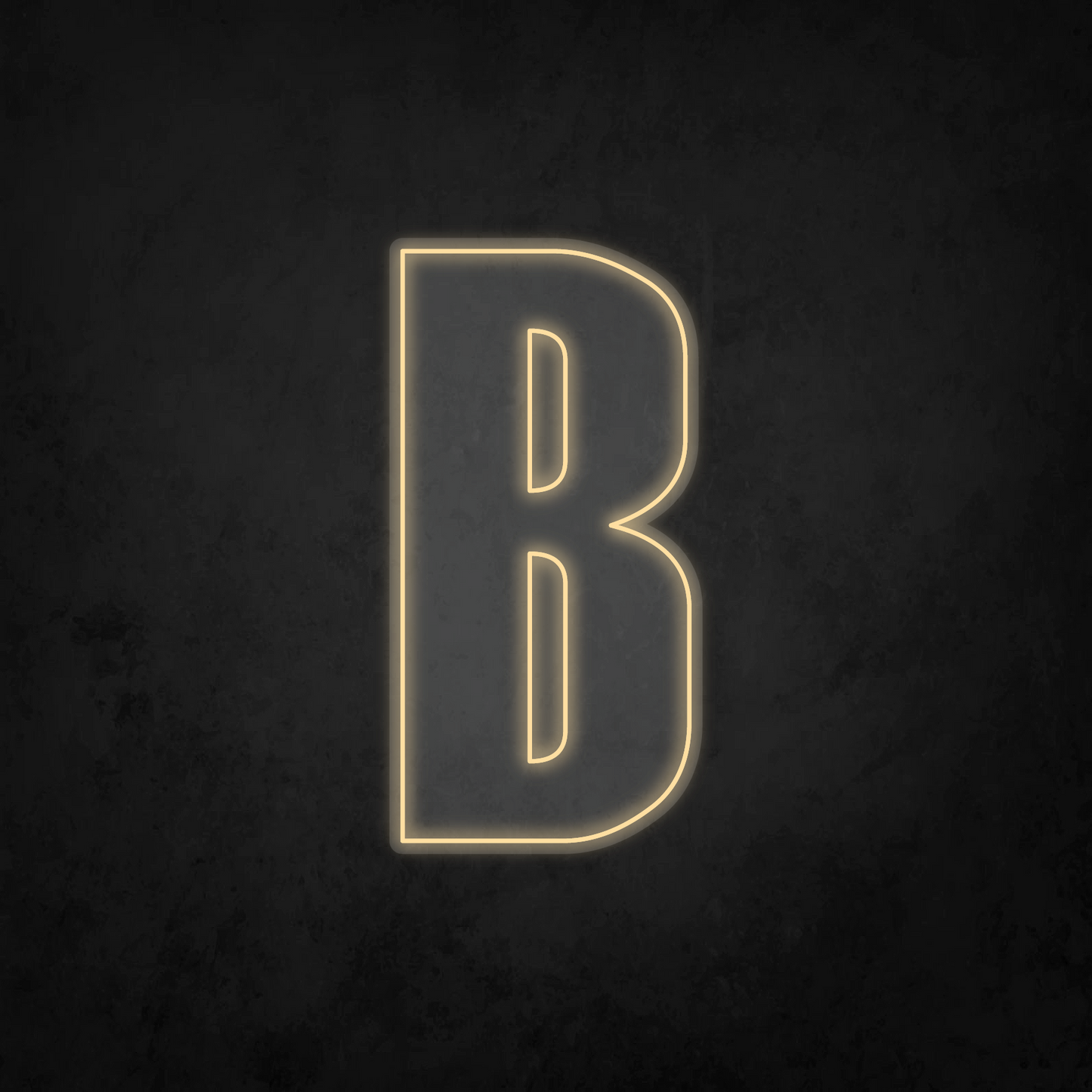 LED Neon Sign - Alphabet - B - XL Size