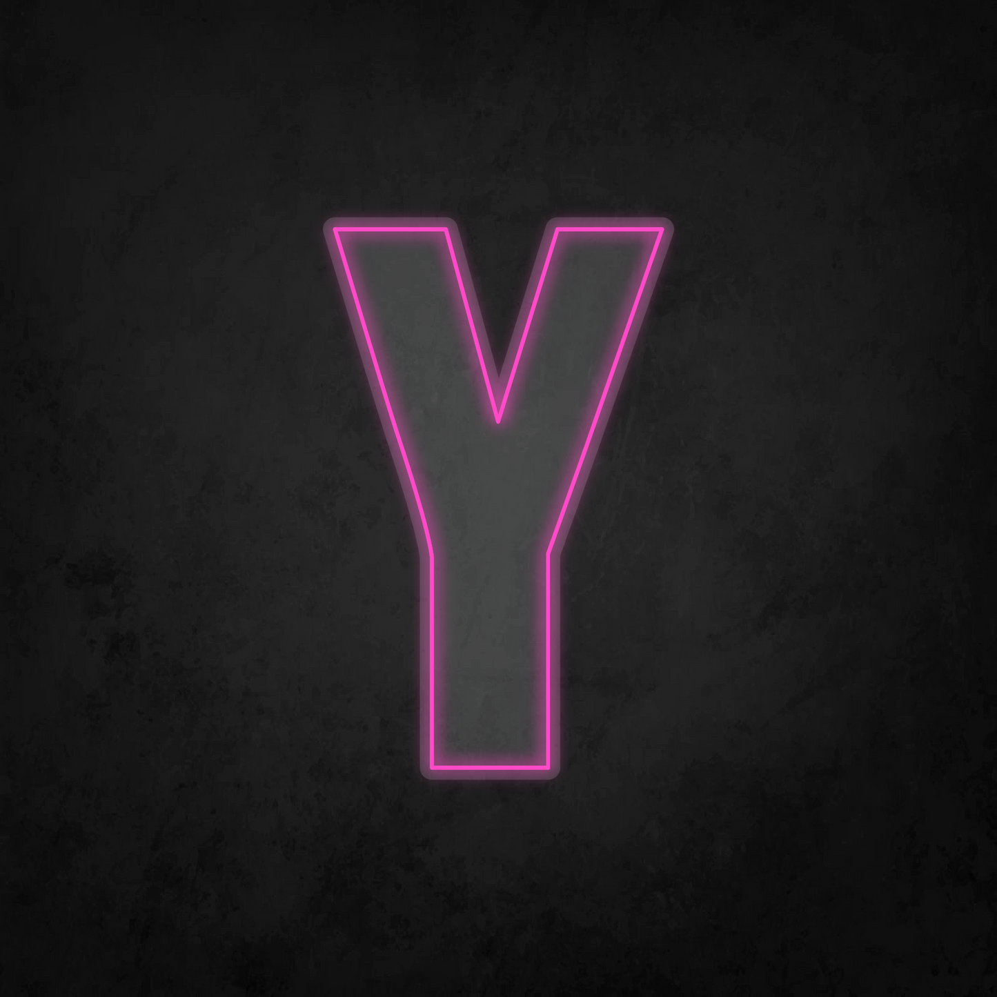 LED Neon Sign - Alphabet - Y - XL Size