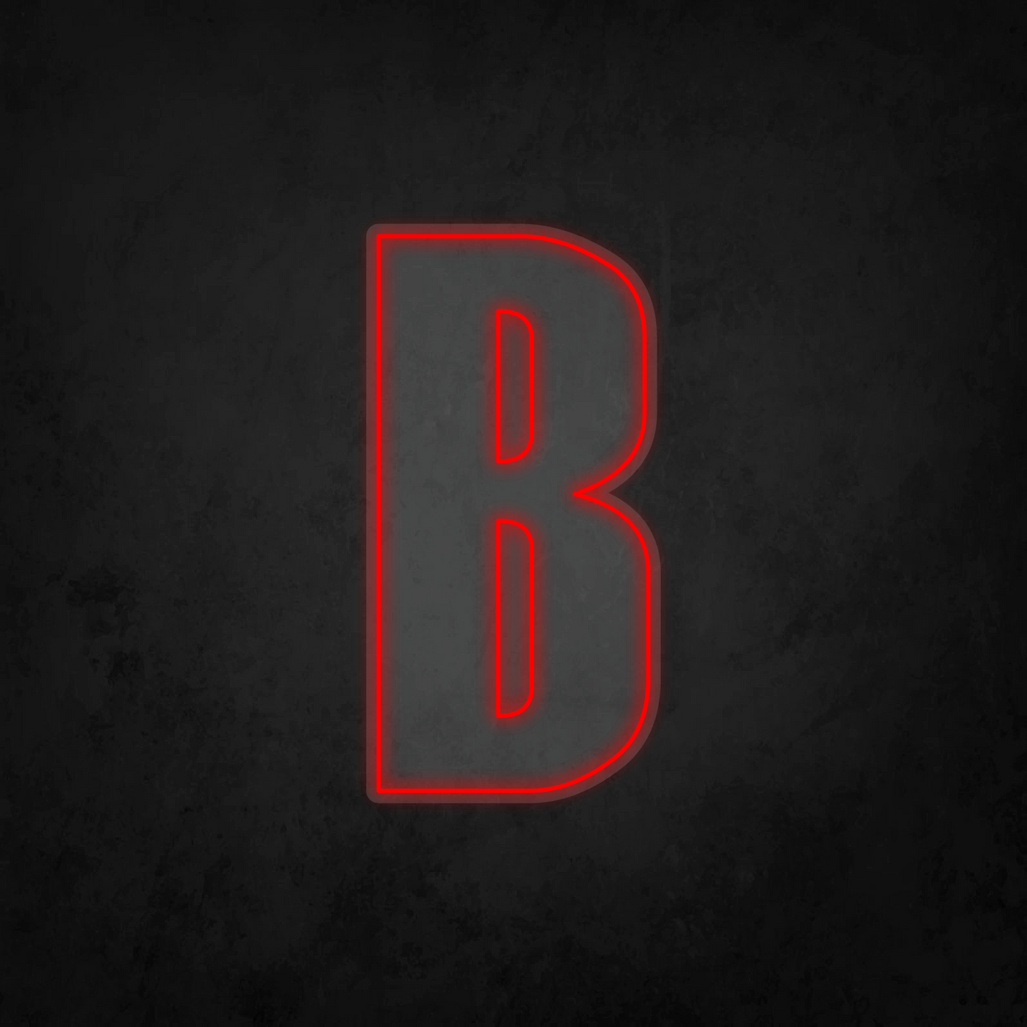 LED Neon Sign - Alphabet - B - XL Size