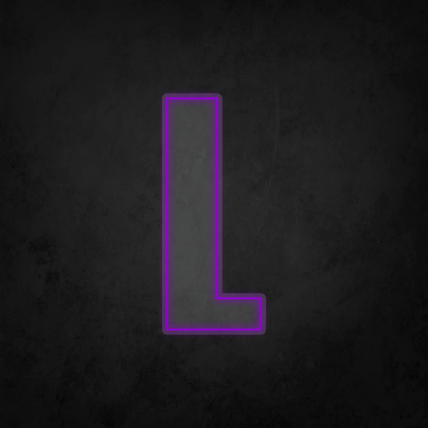 LED Neon Sign - Alphabet - L - XL Size