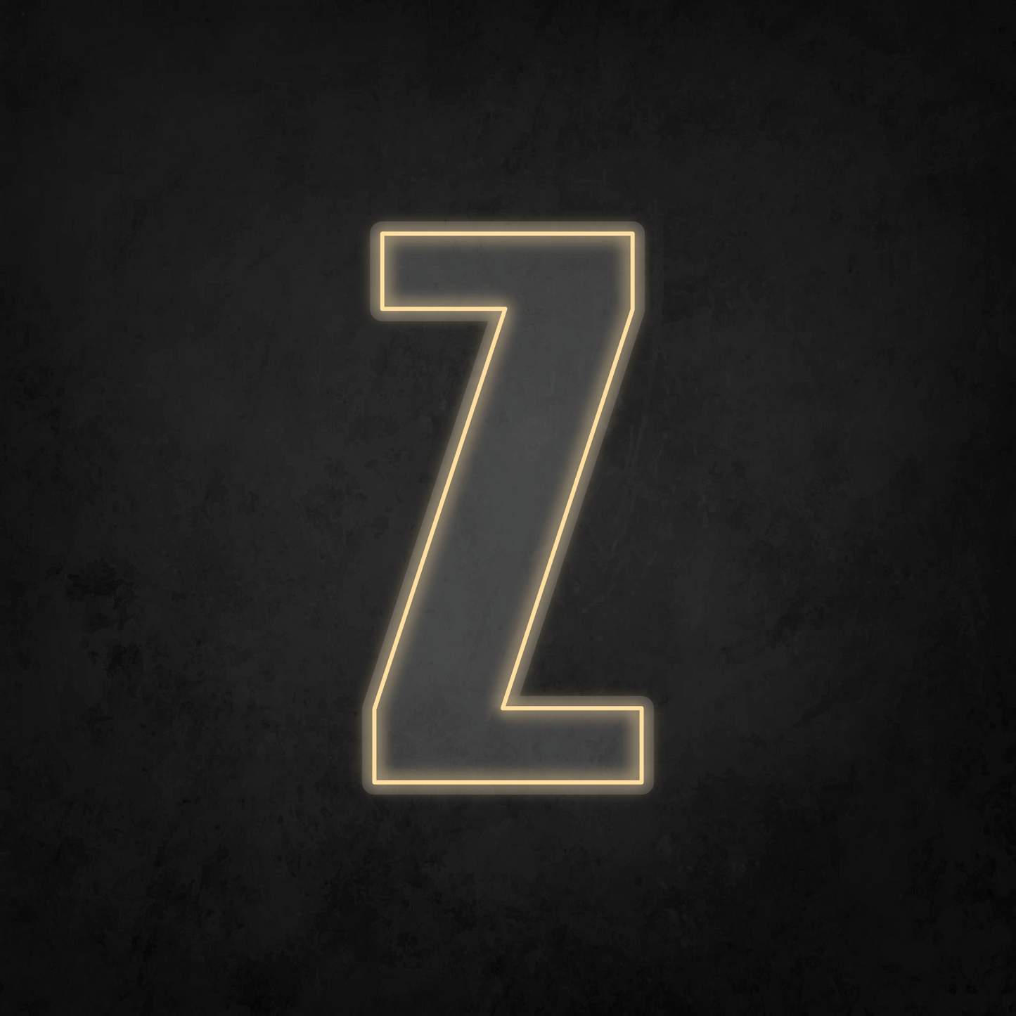 LED Neon Sign - Alphabet - Z - XL Size