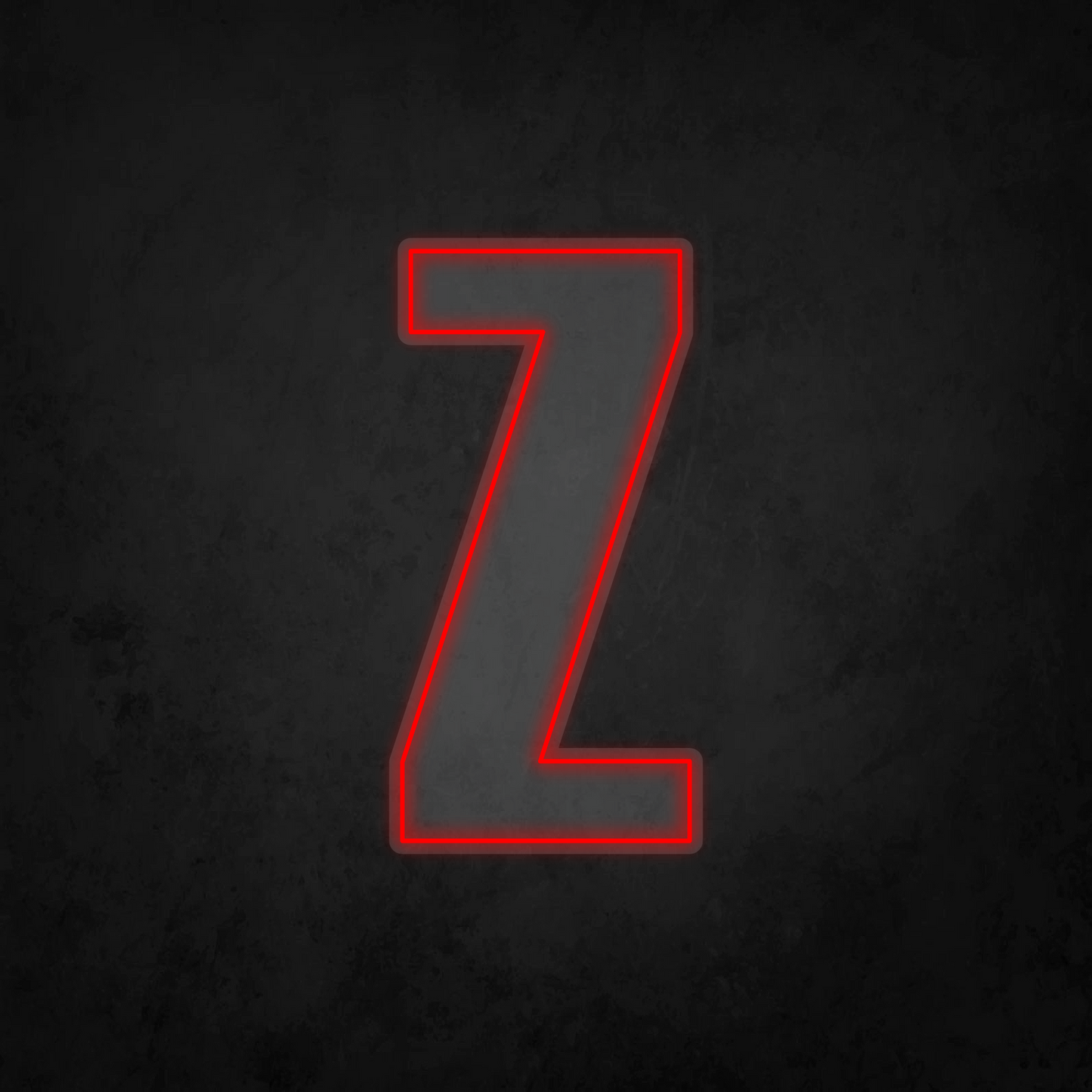 LED Neon Sign - Alphabet - Z - XL Size
