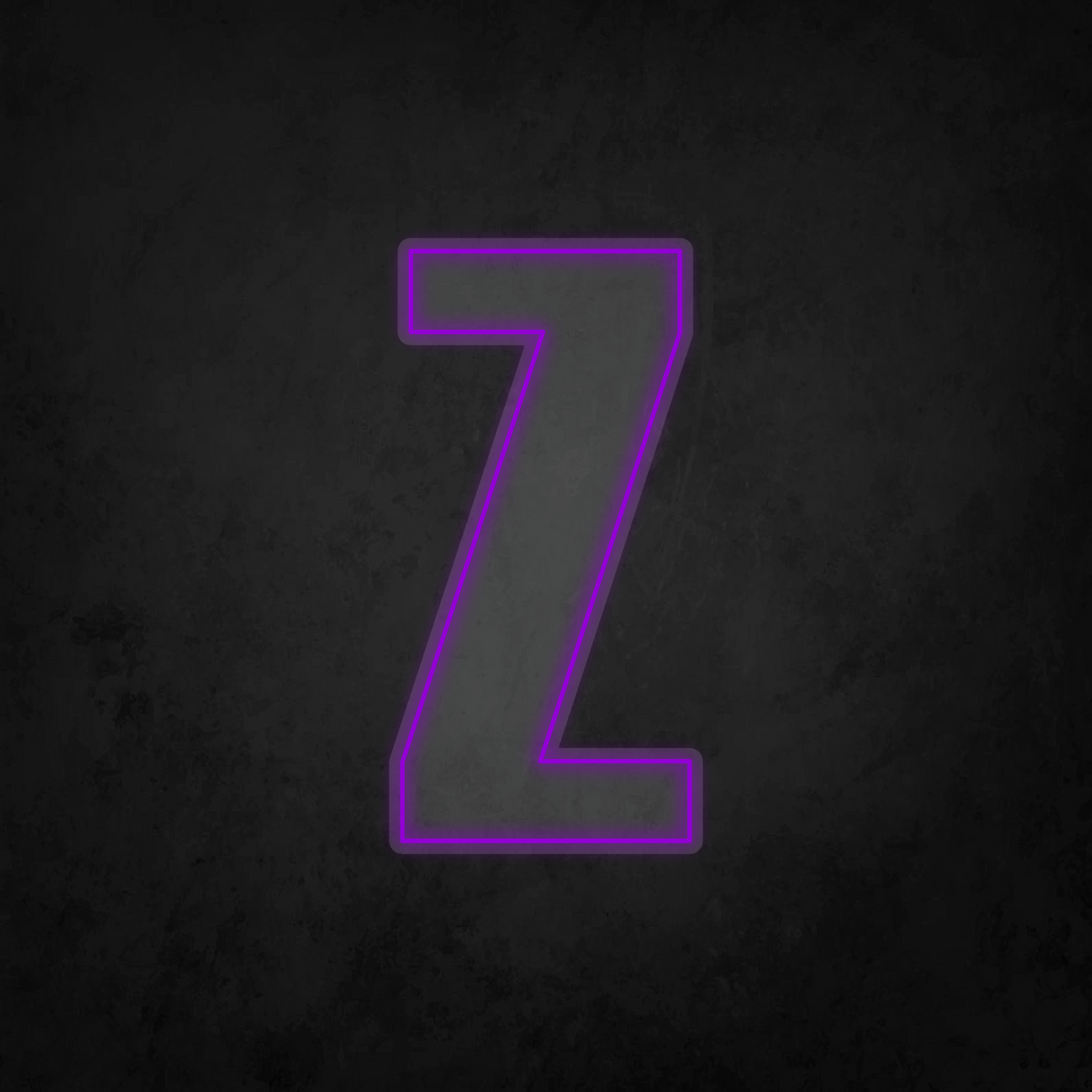 LED Neon Sign - Alphabet - Z - XL Size